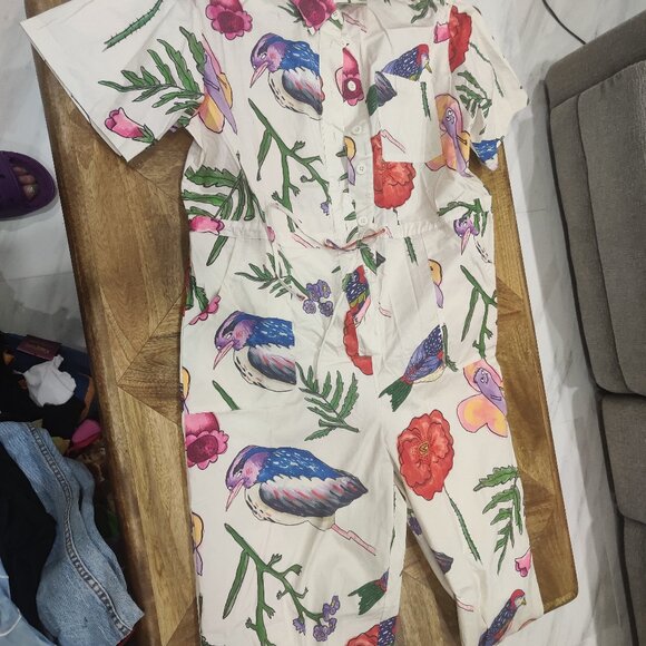 Lazy Oaf jumpsuit size 18 UK new oversized fit (16-18) - Picture 1 of 4